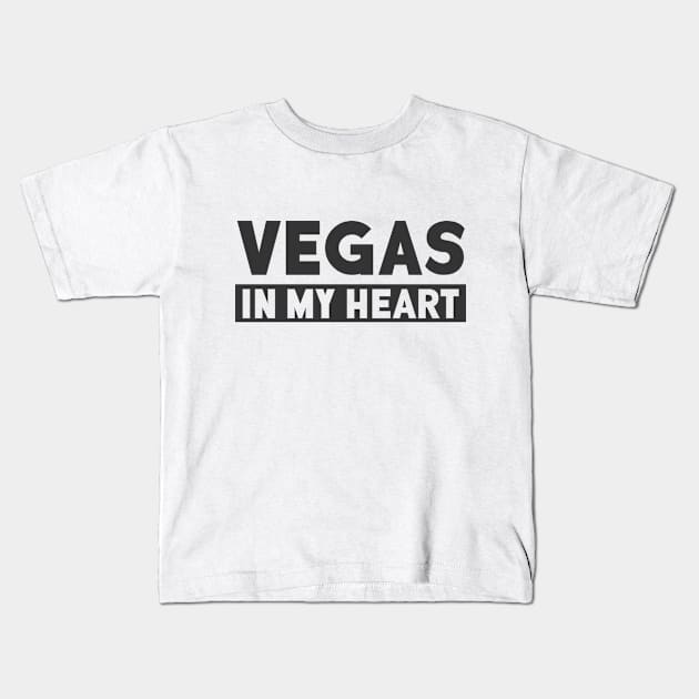 Love Vegas Kids T-Shirt by Korry